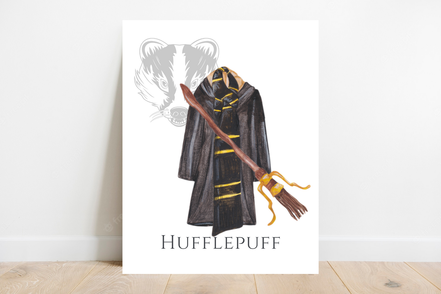 Harry Potter Hufflepuff Print