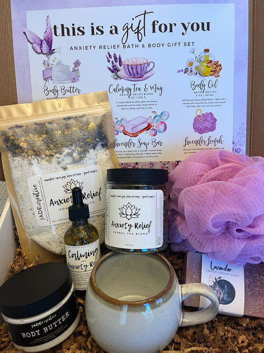 Anxiety Relief Calming Self-Care Gift Box