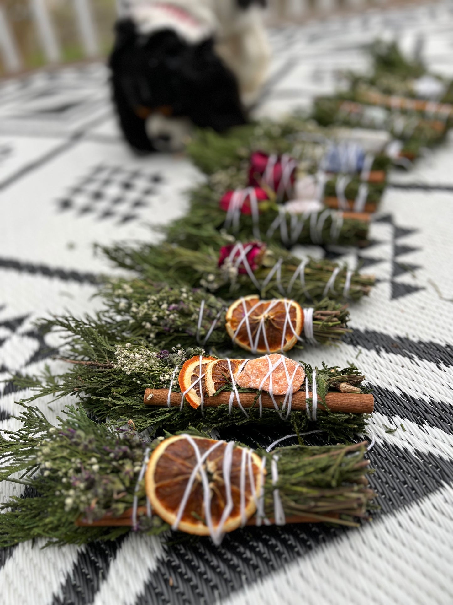 Energy Cleansing "Smudge" Green Smoke Stick | Sage Alternative