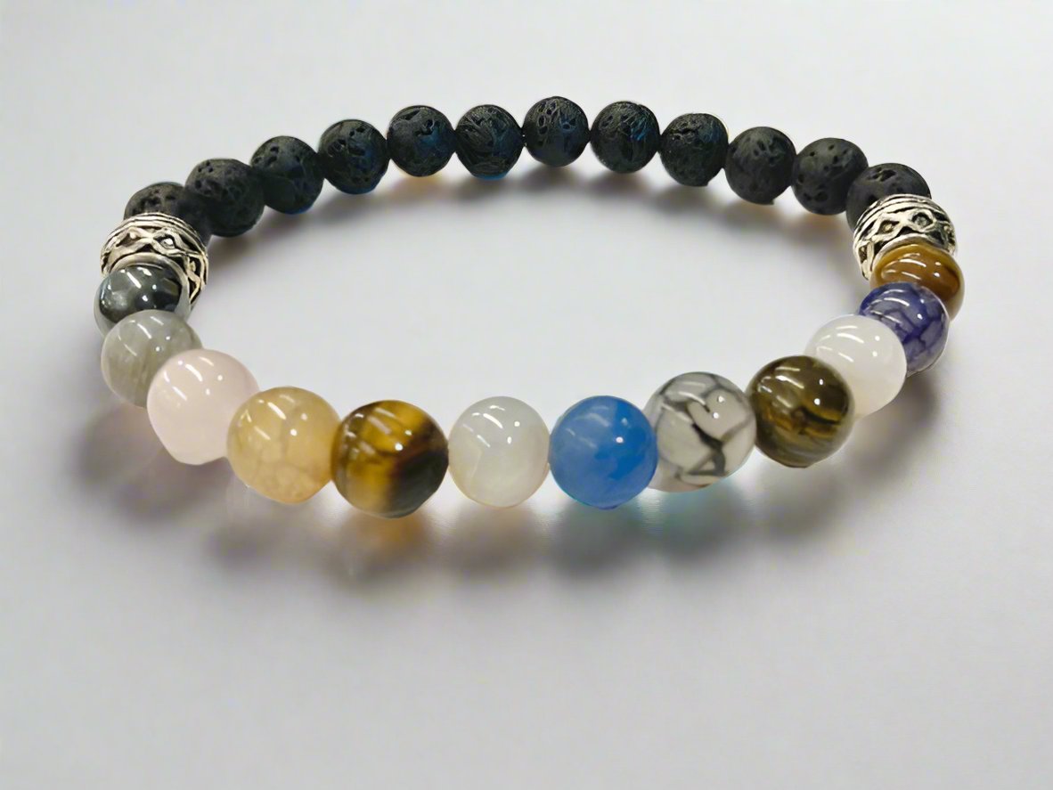 12 Chakra System Beaded Bracelet Ascension Jewelry