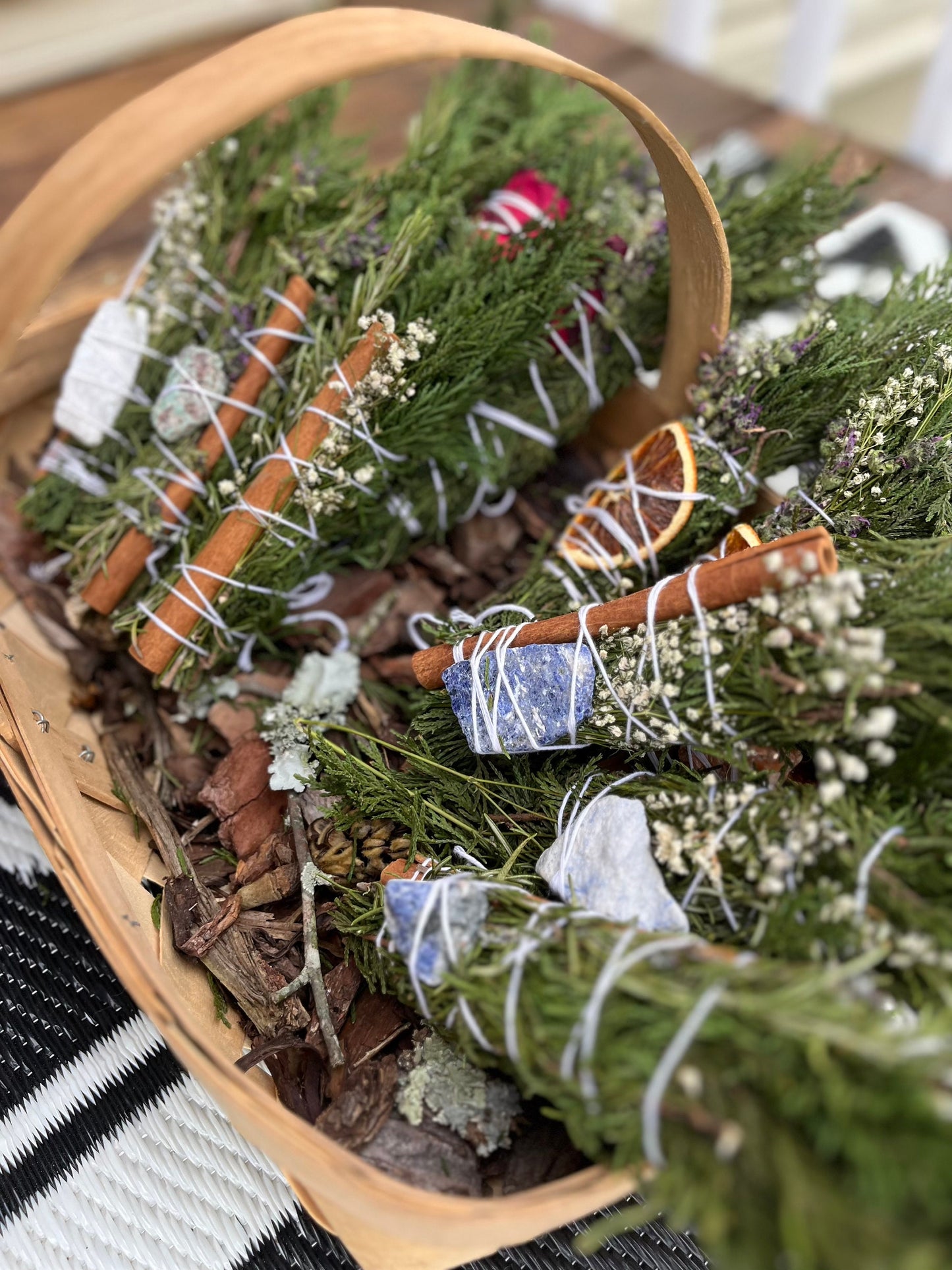 Energy Cleansing "Smudge" Green Smoke Stick | Sage Alternative