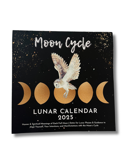 2025 ORIGINAL Moon Calendar | Lunar Calendar | Wall Calendar