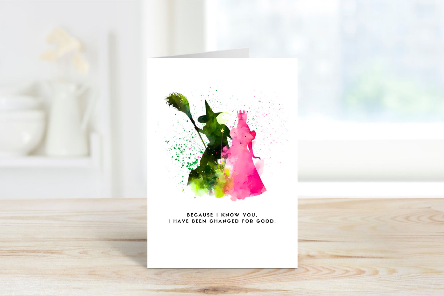 Wicked Greeting Card • Changed For Good