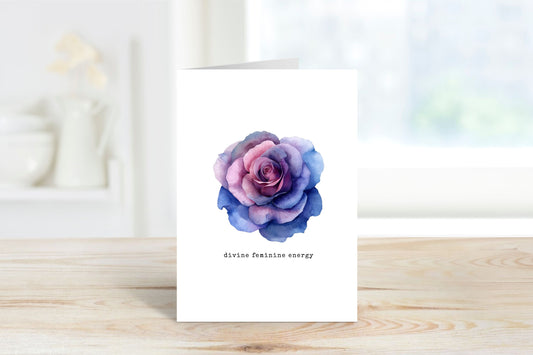 Greeting Card • Divine Feminine Energy