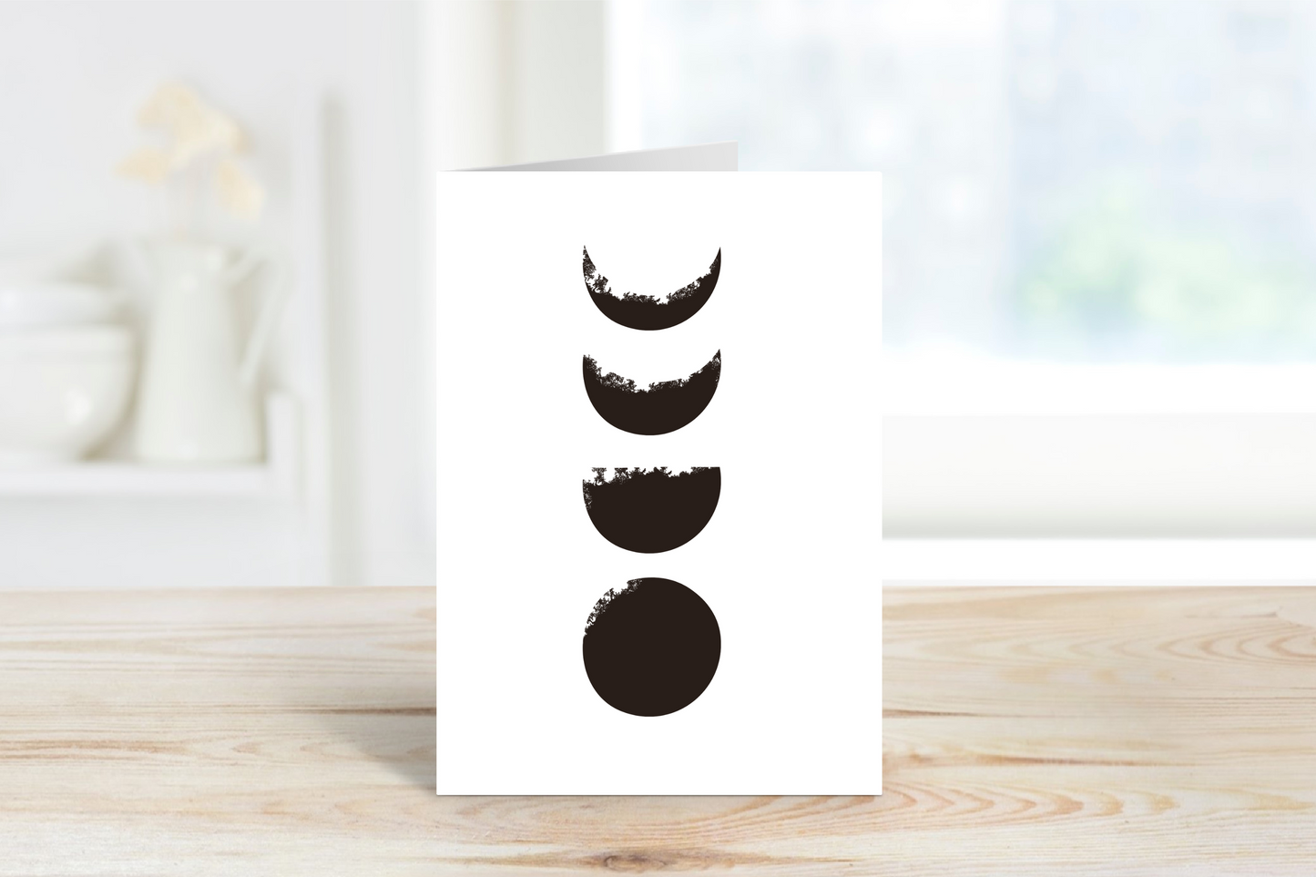 Greeting Card • Moon Phases