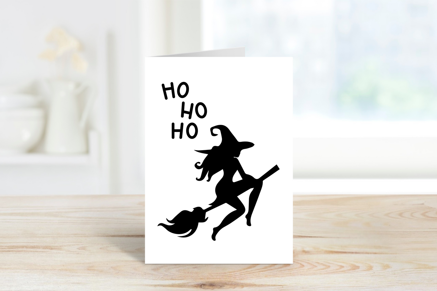 Greeting Card • HO HO HO Witch