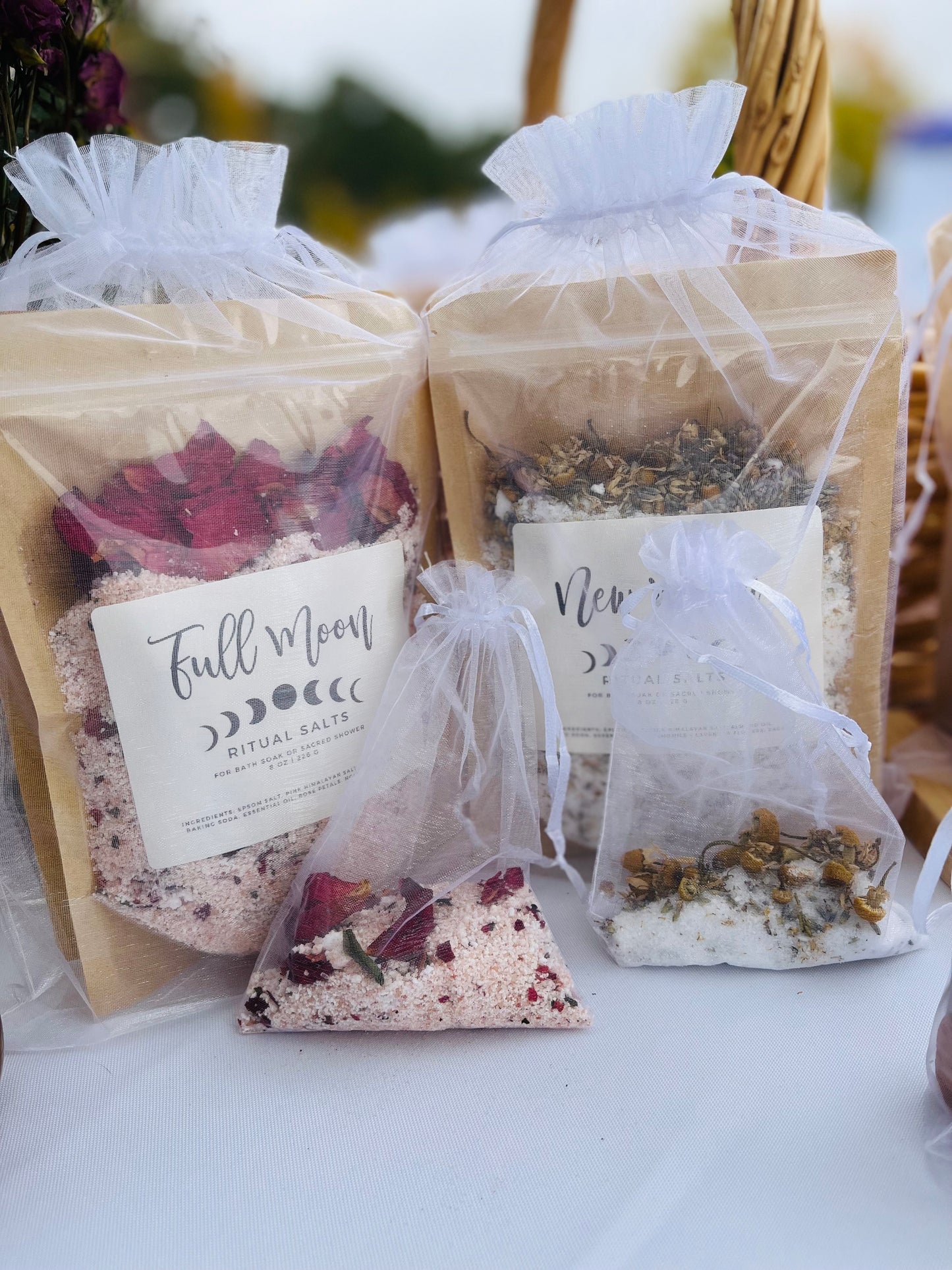 Full + New Moon Ritual Bath Salts