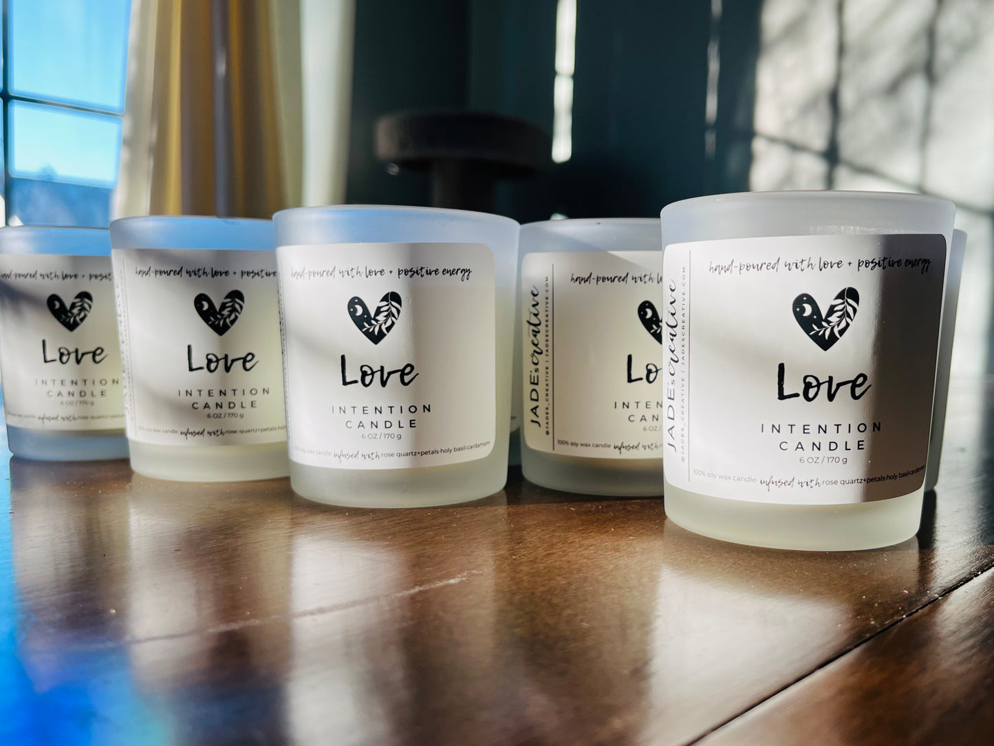 Love Candle, Self Love Candle, Love Spell Candle, Hand Poured Soy Wax Candle