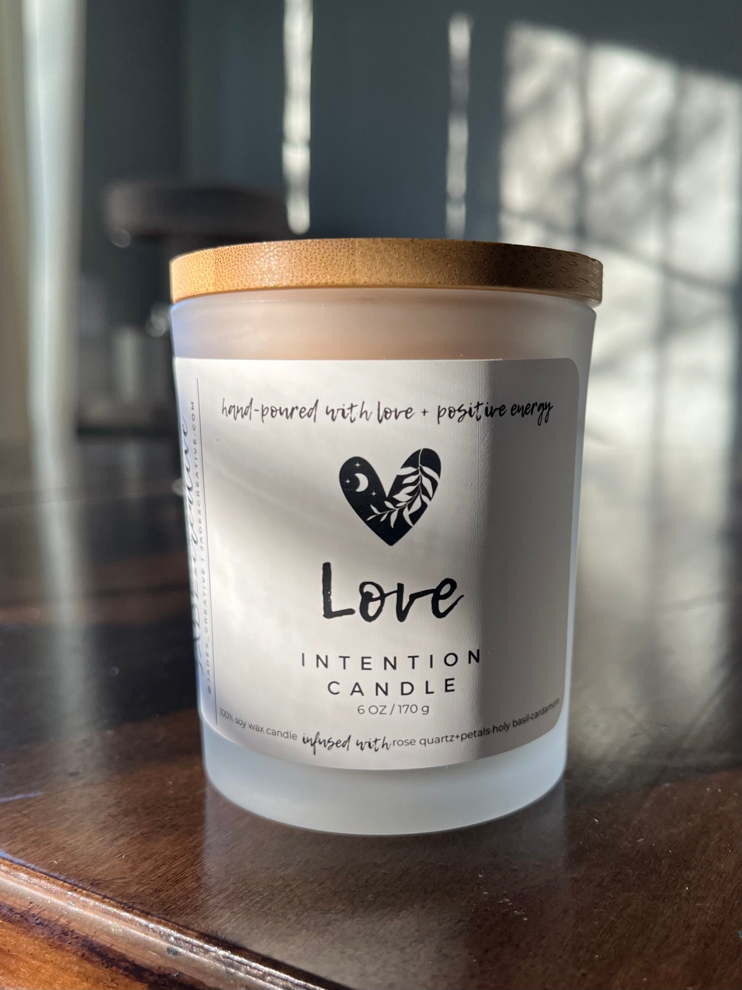 Love Candle, Self Love Candle, Love Spell Candle, Hand Poured Soy Wax Candle