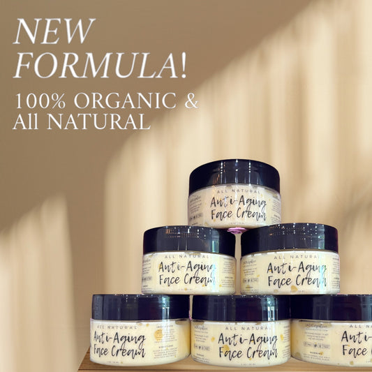 All Natural Anti-Aging Face Cream | Handmade Skincare | All Natural Moisturizer