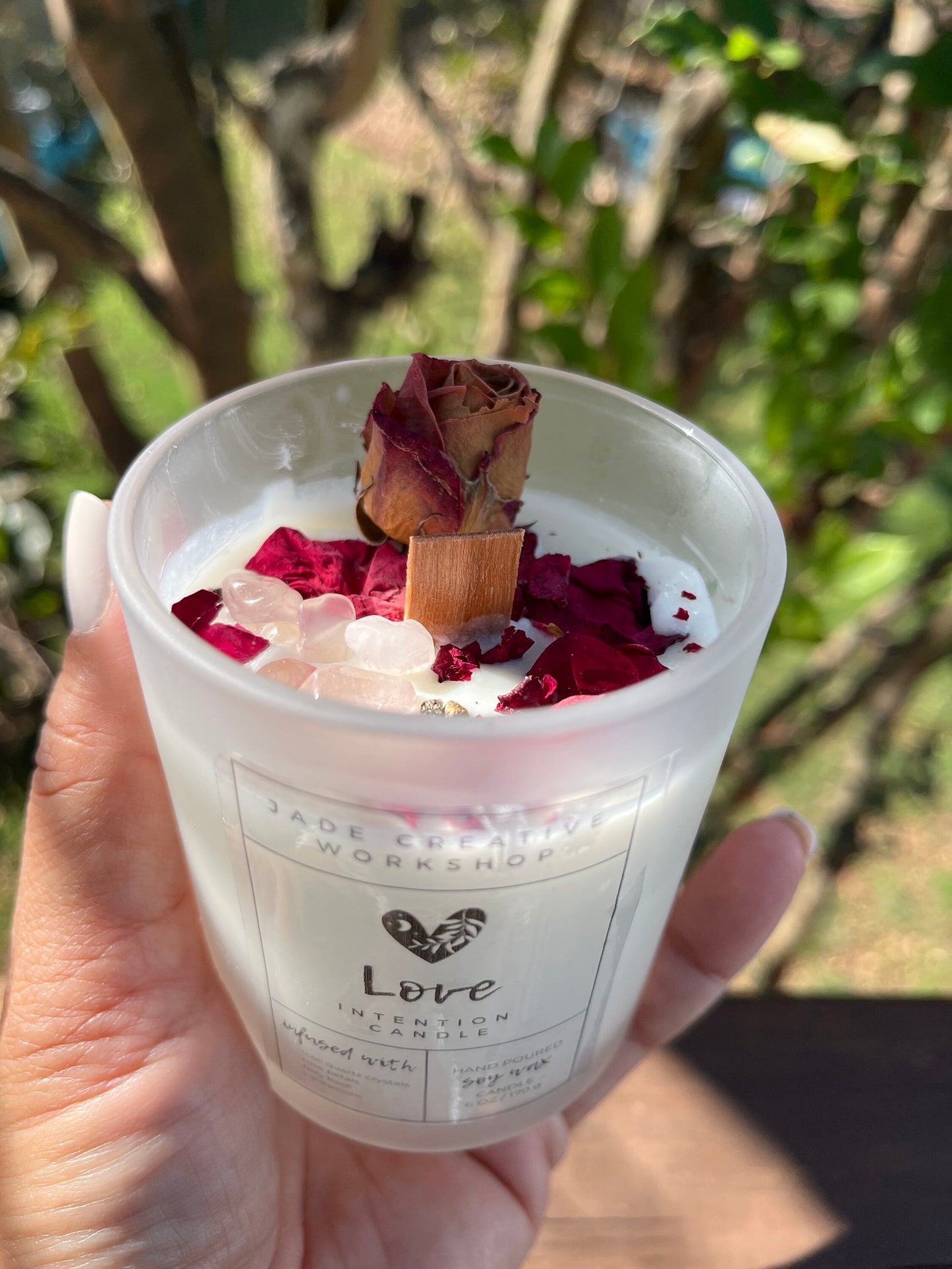 Love Candle, Self Love Candle, Love Spell Candle, Hand Poured Soy Wax Candle