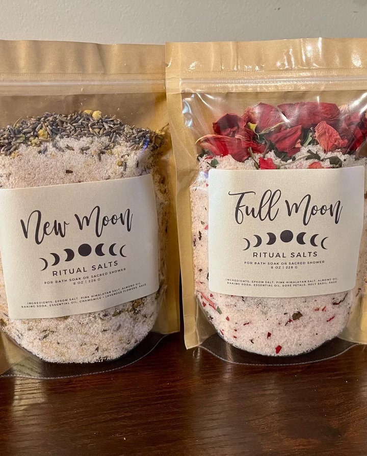 Full + New Moon Ritual Bath Salts